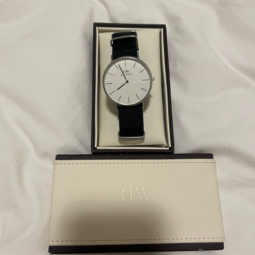 Daniel Wellington Classic Black Strap Watch